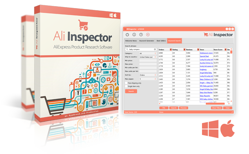 Ali Inspector - Product Research Software