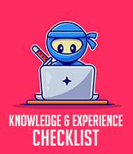 Knowledge & Experience Checklist