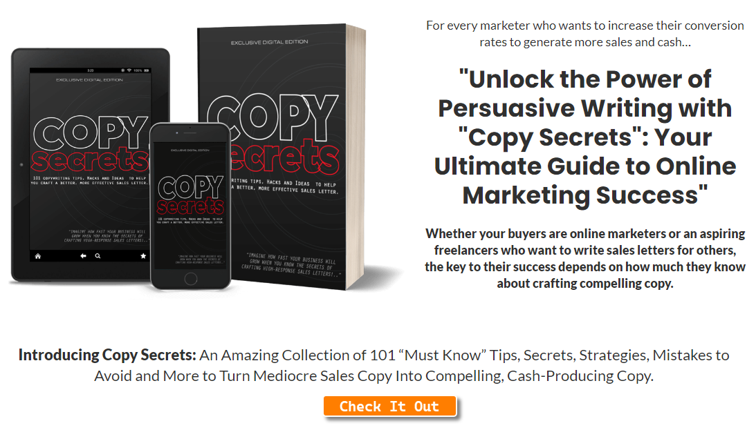 Copy Secrets - Private Label Rights