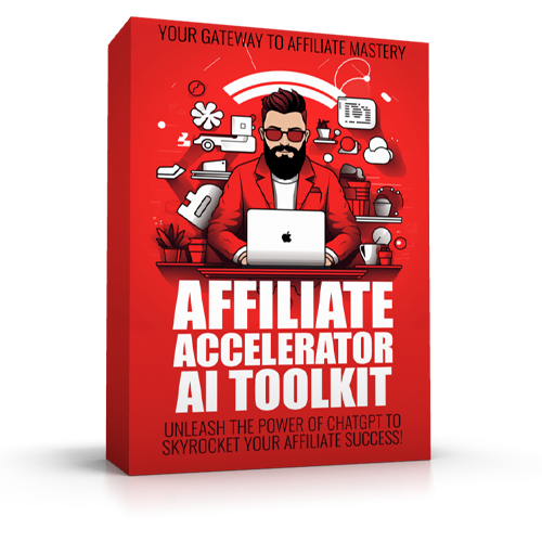 Transform your affiliate marketing strategies with the Affiliate Accelerator AI Toolkit. Unleash the full force of AI to turn every click into a conversion.