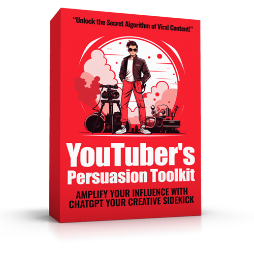The YouTuber's Persuasion Toolkit is your gateway to creating content that not only resonates but also leads your niche.