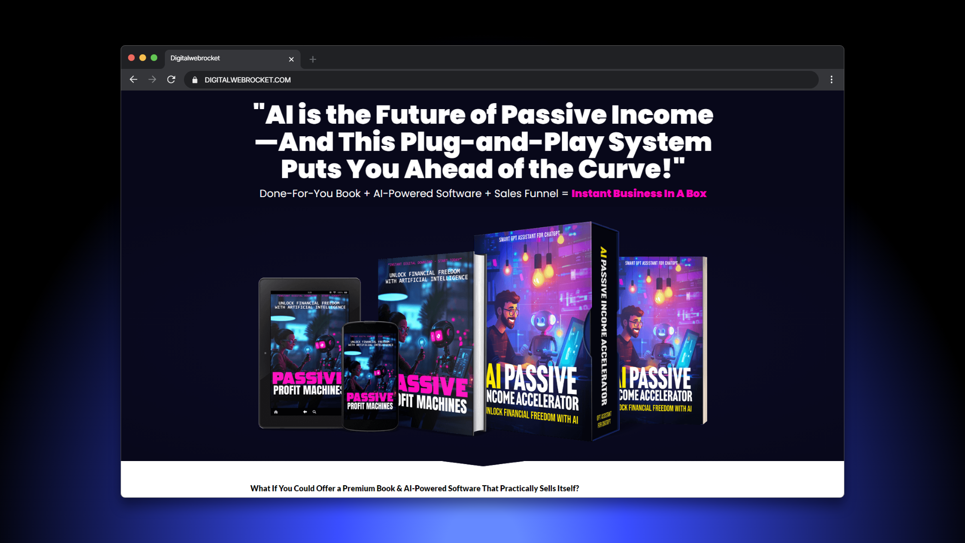 Passive Profit Machines + AI Passive Income Accelerator GPT