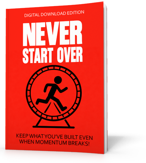 Never Start Over book for Momentum Engine GPT