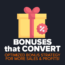 Bonuses That Convert by Simon Hodgkinson